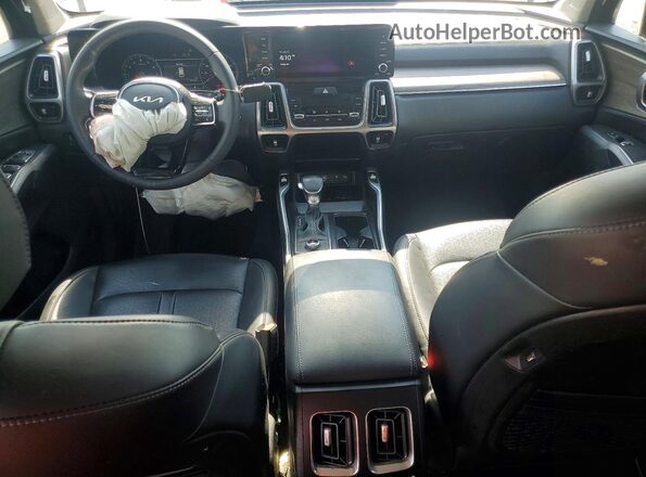 5XYRHDLF2PG192601 2023 KIA SORENTO Gray Вид панелі приладів