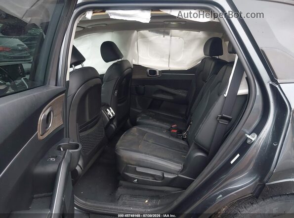 5XYRHDLF3MG025269 2021 KIA SORENTO Gray Vista de la etiqueta del VIN