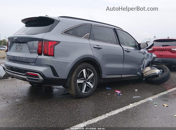 5XYRHDLF4MG064811 2021 KIA SORENTO Blue უკანა მარჯვენა