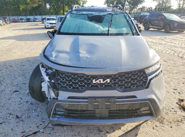 5XYRHDLF4NG094330 2022 KIA SORENTO Серый Вид спереди