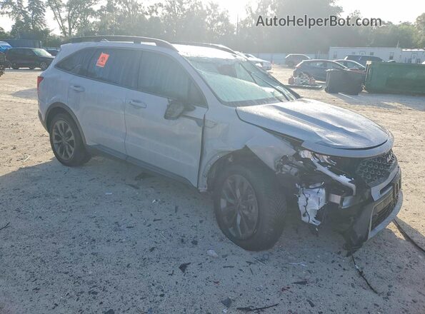 5XYRHDLF4NG094330 2022 KIA SORENTO Серый Передняя правая четверть