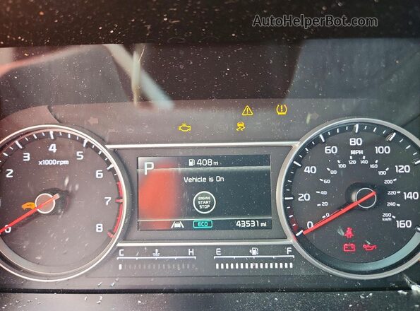 5XYRHDLF4NG094330 2022 KIA SORENTO Серый Вид щитка приборов