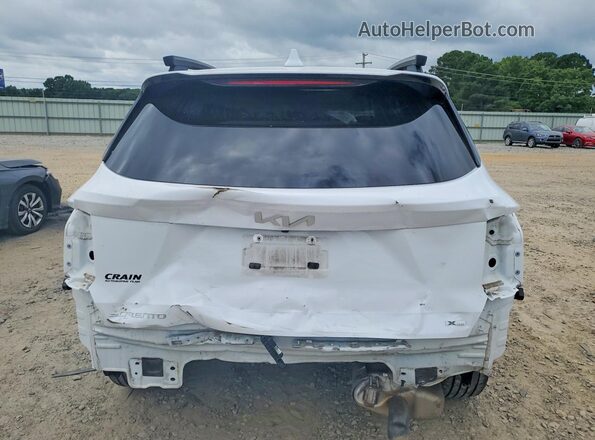 5XYRHDLF6PG247065 2023 KIA SORENTO White Հետևի տեսք