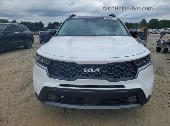 5XYRHDLF6PG247065 2023 KIA SORENTO White Դիմացի տեսք