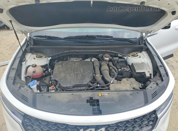 5XYRHDLF6PG247065 2023 KIA SORENTO White Շարժիչի բաժամունքի տեսք