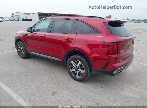 5XYRHDLF7MG032791 2021 KIA SORENTO Red Rear left