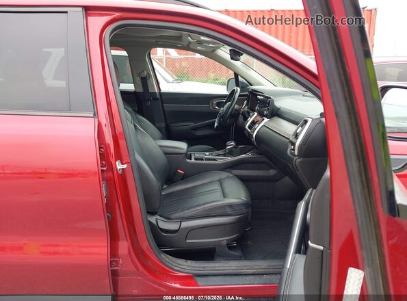 5XYRHDLF7MG032791 2021 KIA SORENTO Red Front interior view