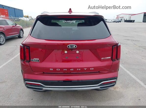 5XYRHDLF7MG032791 2021 KIA SORENTO Red 