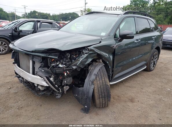 5XYRHDLF8NG131122 2022 KIA SORENTO Green Вид спереду