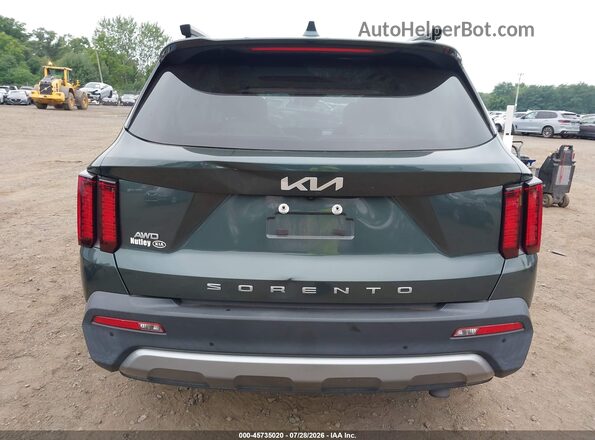 5XYRHDLF8NG131122 2022 KIA SORENTO Green 