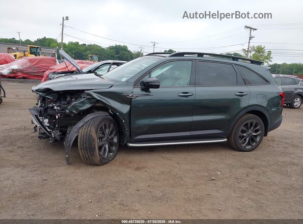 5XYRHDLF8NG131122 2022 KIA SORENTO Green Панорамний вид салону 360°