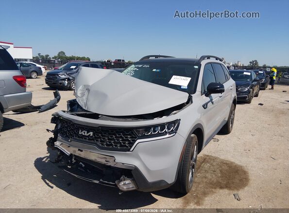 5XYRHDLF9PG207241 2023 KIA SORENTO Gray Przód lewy