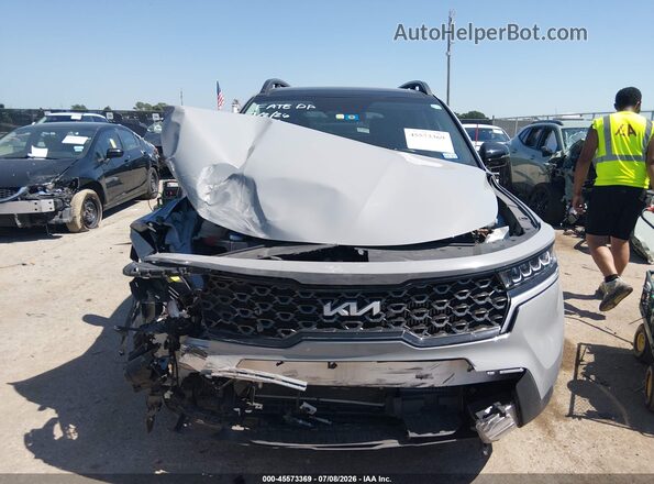 5XYRHDLF9PG207241 2023 KIA SORENTO Gray Widok zestawu wskaźników
