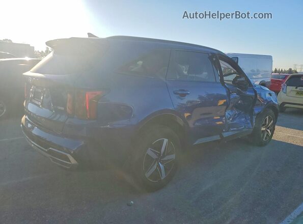 5XYRHDLFXMG057961 2021 KIA SORENTO Blue Tył prawy