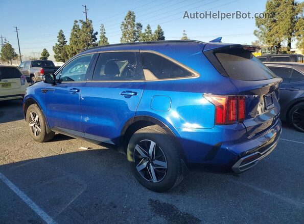 5XYRHDLFXMG057961 2021 KIA SORENTO Blue Tył lewy