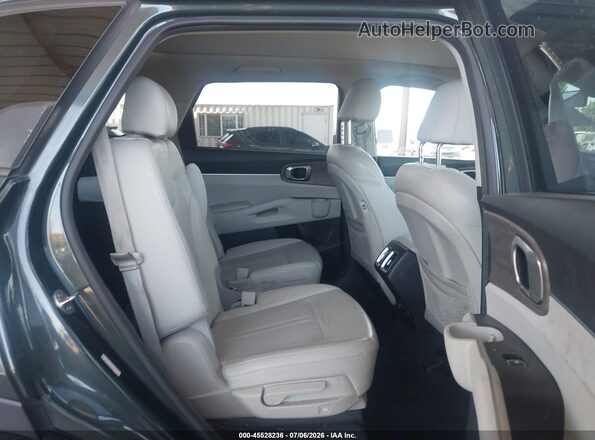 5XYRHDLFXMG073626 2021 KIA SORENTO Green VIN կոդի պիտակի տեսք