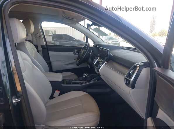 5XYRHDLFXMG073626 2021 KIA SORENTO Green Սալոնի դիմացի տեսք