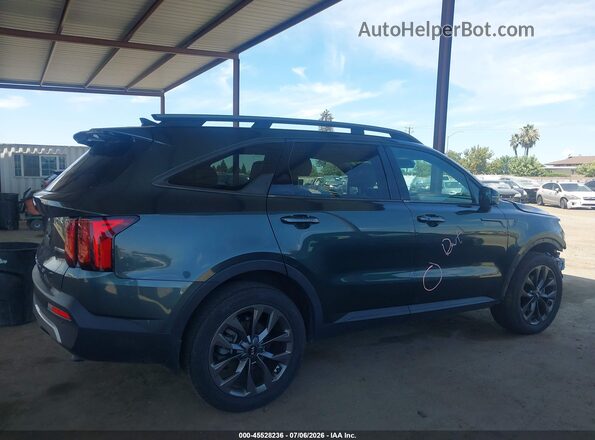 5XYRHDLFXMG073626 2021 KIA SORENTO Green Սալոնի 360 աստիճան տեսք