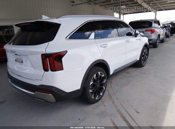 5XYRK4JF1RG304702 2024 KIA SORENTO White Tył prawy