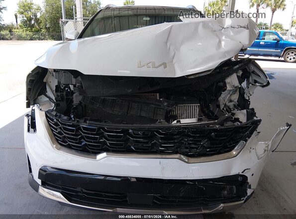 5XYRK4JF1RG304702 2024 KIA SORENTO White Widok wnętrza z tyłu