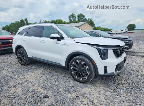 5XYRK4JF2RG253629 2024 KIA SORENTO White Передня права чверть