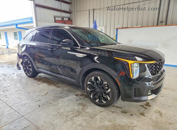 5XYRK4JFXSG378819 2025 KIA SORENTO Black Delantero derecho