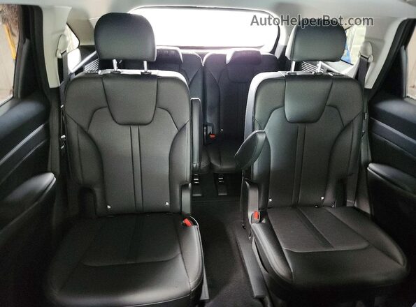 5XYRK4JFXSG378819 2025 KIA SORENTO Black Vista de los asientos traseros