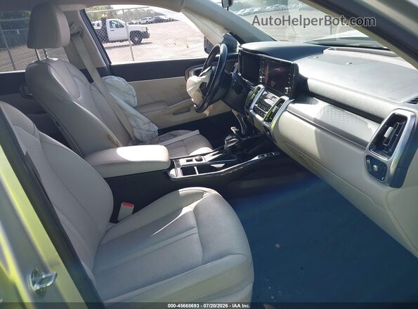 5XYRK4LF0MG032939 2021 KIA SORENTO Silver Սալոնի դիմացի տեսք
