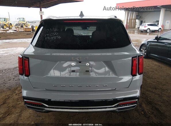 5XYRK4LF0NG134856 2022 KIA SORENTO Gray 