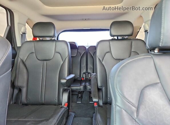 5XYRK4LF0NG152323 2022 KIA SORENTO Gray Widok tylnych siedzeń