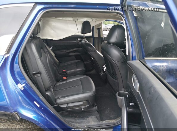 5XYRK4LF1MG044887 2021 KIA SORENTO Blue VIN sticker view