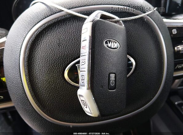 5XYRK4LF1MG044887 2021 KIA SORENTO Blue Dashboard view