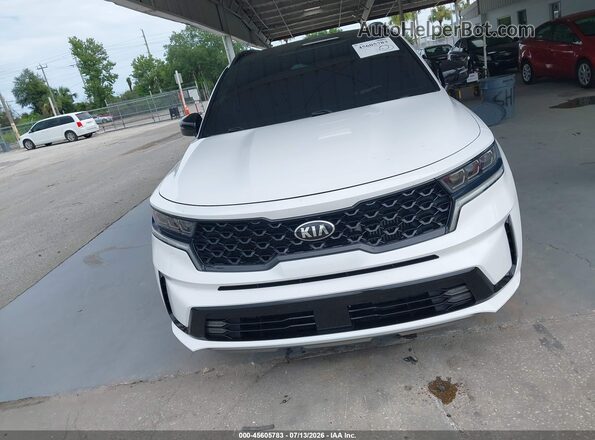5XYRK4LF2MG072777 2021 KIA SORENTO White Вид щитка приладів