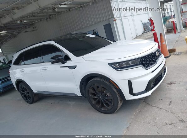 5XYRK4LF2MG072777 2021 KIA SORENTO White Вид задньої частини салону