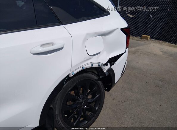5XYRK4LF2PG209494 2023 KIA SORENTO White Widok z przodu