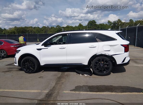 5XYRK4LF2PG209494 2023 KIA SORENTO White Widok wnętrza 360 stopni