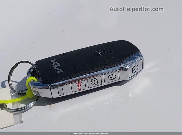 5XYRK4LF2PG209494 2023 KIA SORENTO White Widok deski rozdzielczej
