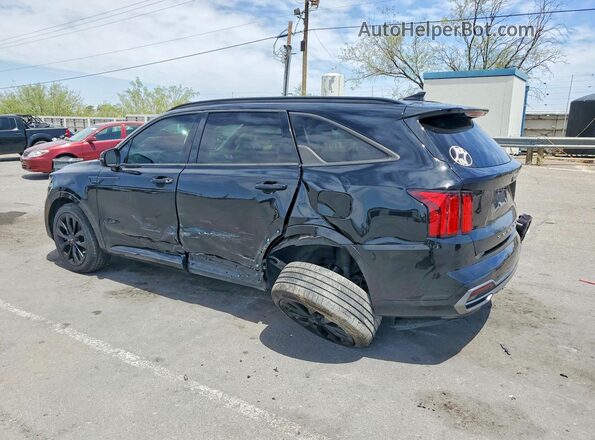 5XYRK4LF3MG032885 2021 KIA SORENTO Black Задня ліва чверть