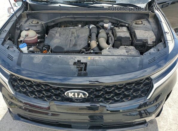 5XYRK4LF3MG032885 2021 KIA SORENTO Black Вид підкапотного простору