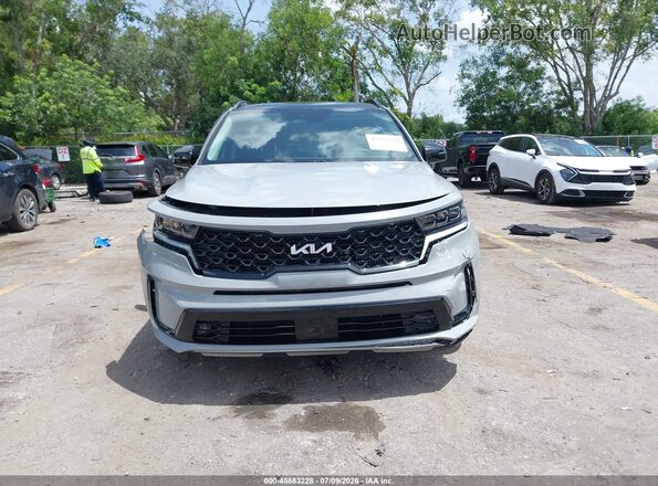 5XYRK4LF3PG166963 2023 KIA SORENTO Gray Vista del cuadro de instrumentos