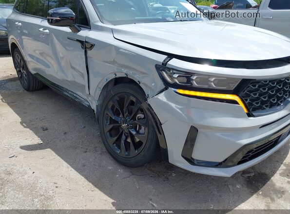 5XYRK4LF3PG166963 2023 KIA SORENTO Gray Vista frontal
