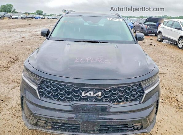 5XYRK4LF3PG246568 2023 KIA SORENTO Black Vista frontal