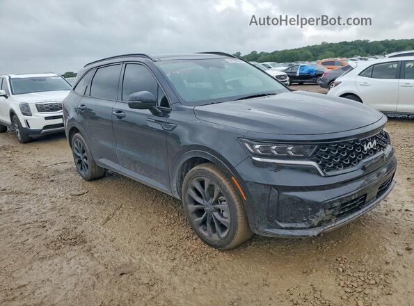 5XYRK4LF3PG246568 2023 KIA SORENTO Black Delantero derecho