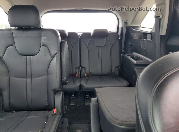 5XYRK4LF3PG246568 2023 KIA SORENTO Black Vista de los asientos traseros