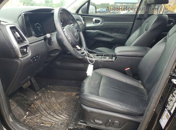5XYRK4LF3PG246568 2023 KIA SORENTO Black Vista interior delantera