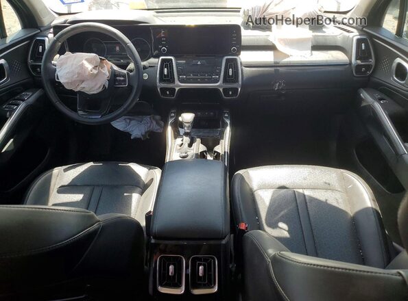 5XYRK4LF4NG091610 2022 KIA SORENTO Gray Widok deski rozdzielczej