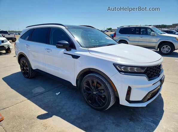 5XYRK4LF6MG063273 2021 KIA SORENTO White Przód prawy