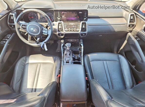 5XYRK4LF6MG063273 2021 KIA SORENTO White Widok deski rozdzielczej