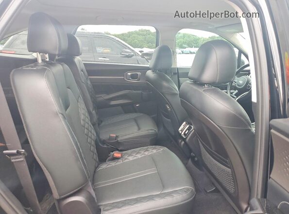 5XYRK4LF6MG064178 2021 KIA SORENTO Черный Вид задней части салона
