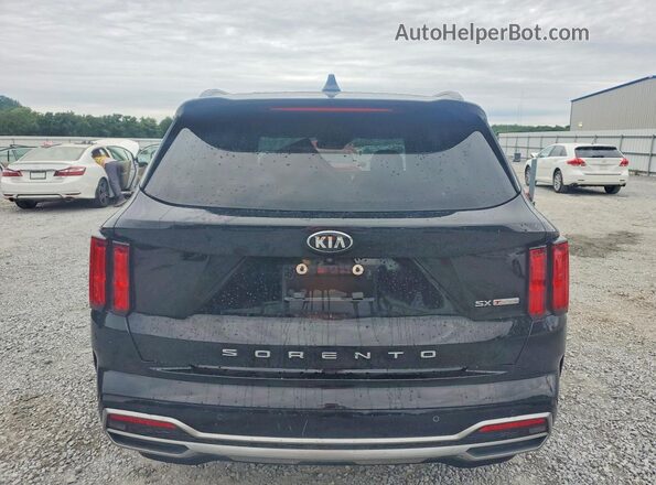 5XYRK4LF6MG064178 2021 KIA SORENTO Черный Вид сзади